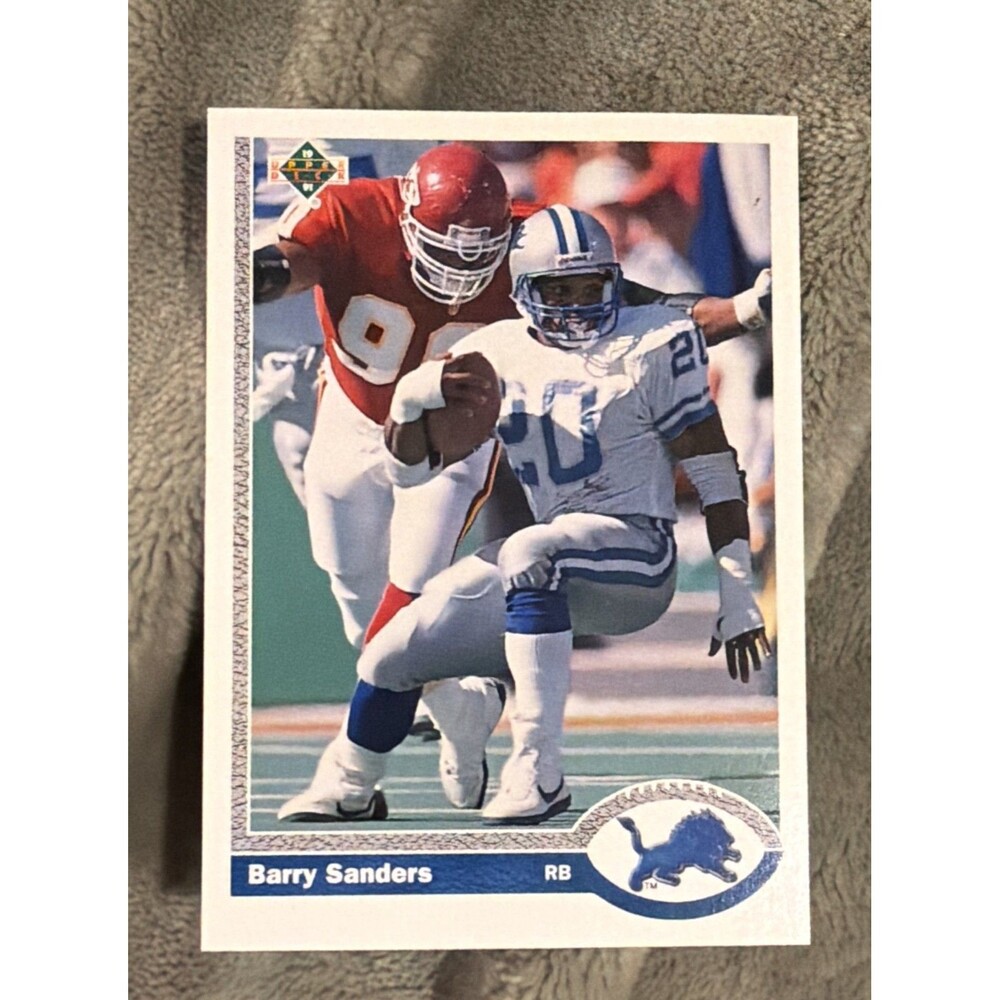 1991 Upper Deck - Promo Barry Sanders #500
